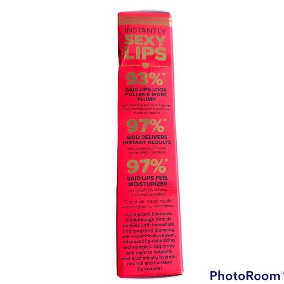 SALE $25 Too Faced Lip Injection Extreme Lip Plumper in Strawberry Kiss - Picture 8 of 10